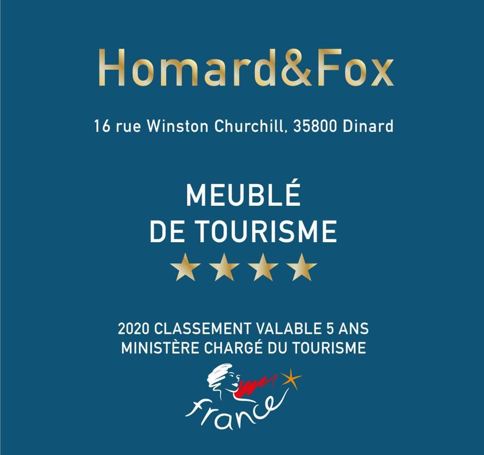 Homard And Fox, Appartement 2 Chambres 100M De La Mer Dinard Exterior photo