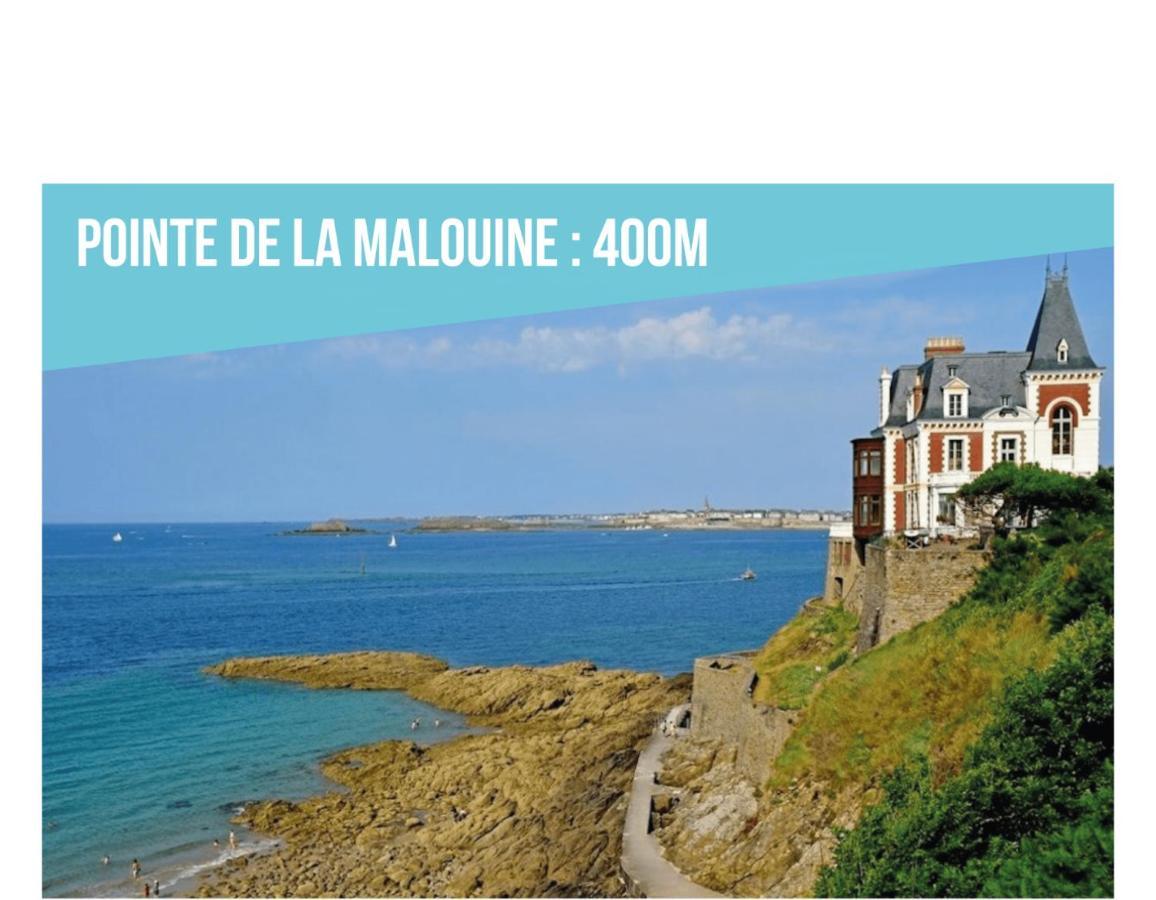 Homard And Fox, Appartement 2 Chambres 100M De La Mer Dinard Exterior photo
